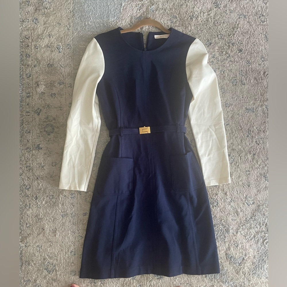 Tory Burch navy blue dress